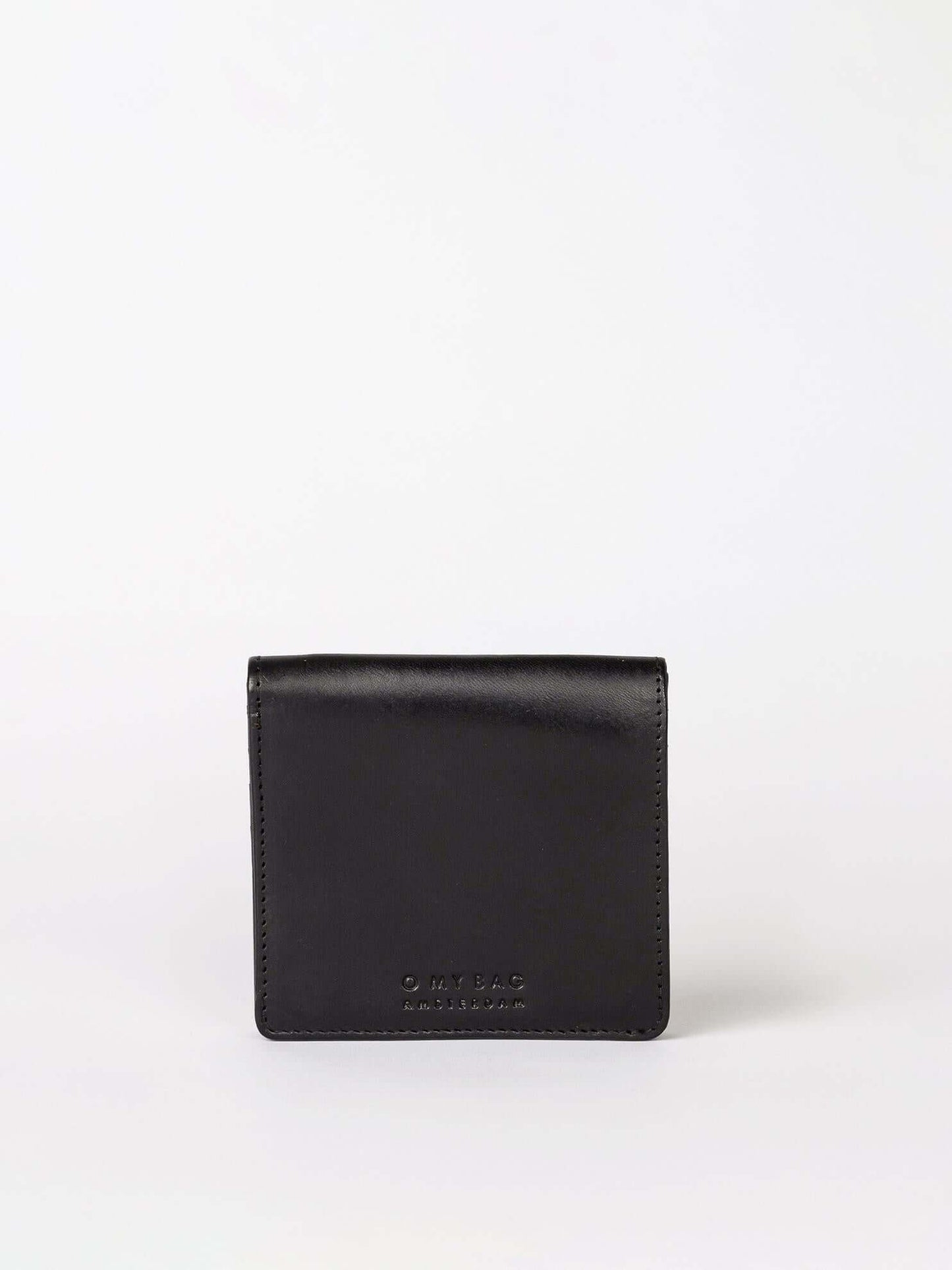 Black Classic Alex Fold Over Wallet