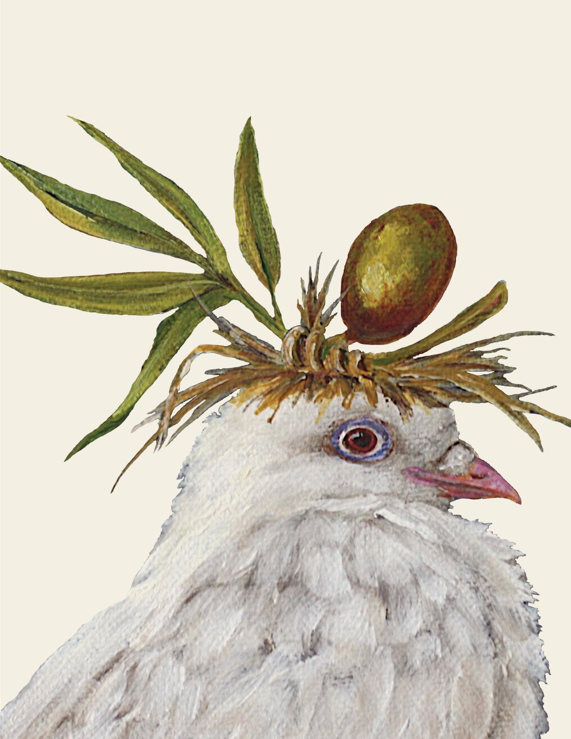 Oiseau + Olive Carte de vœux