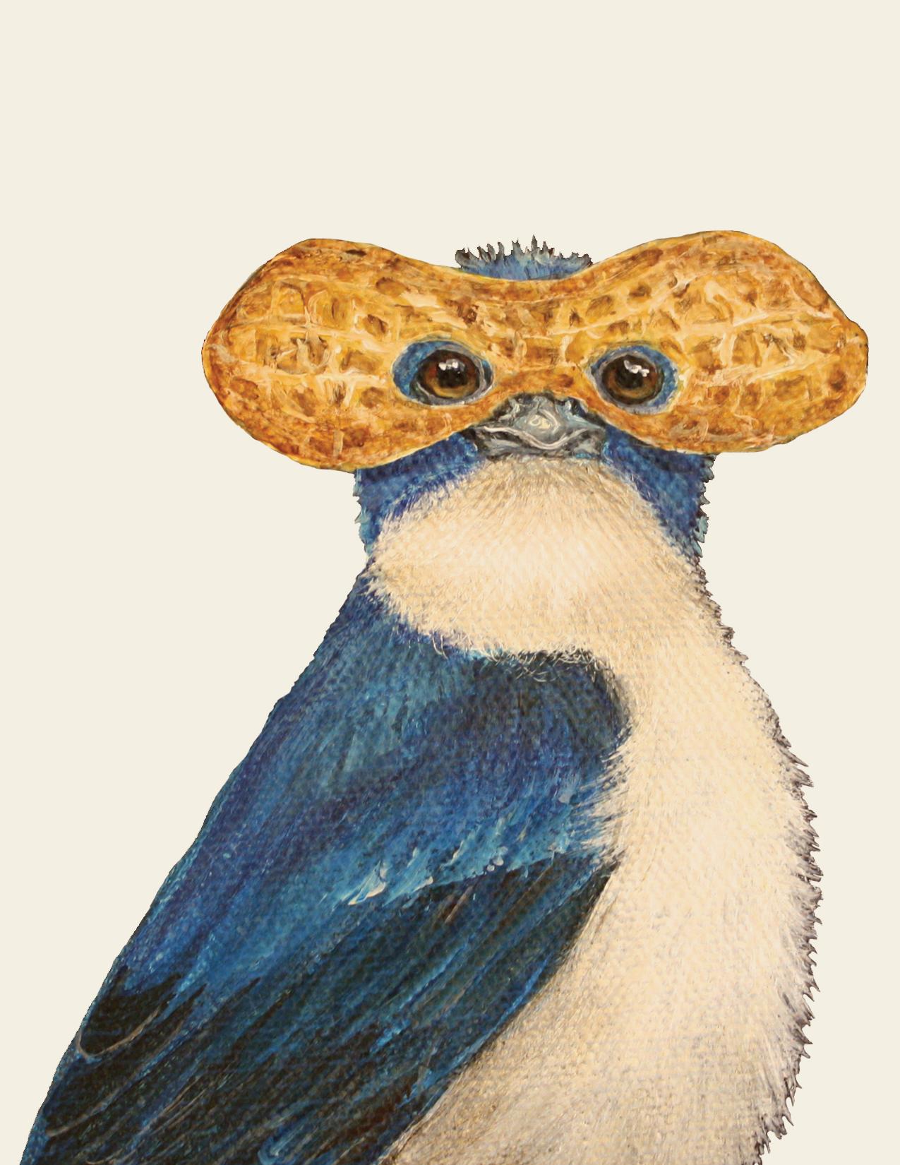 Bird + Peanut Greeting Card