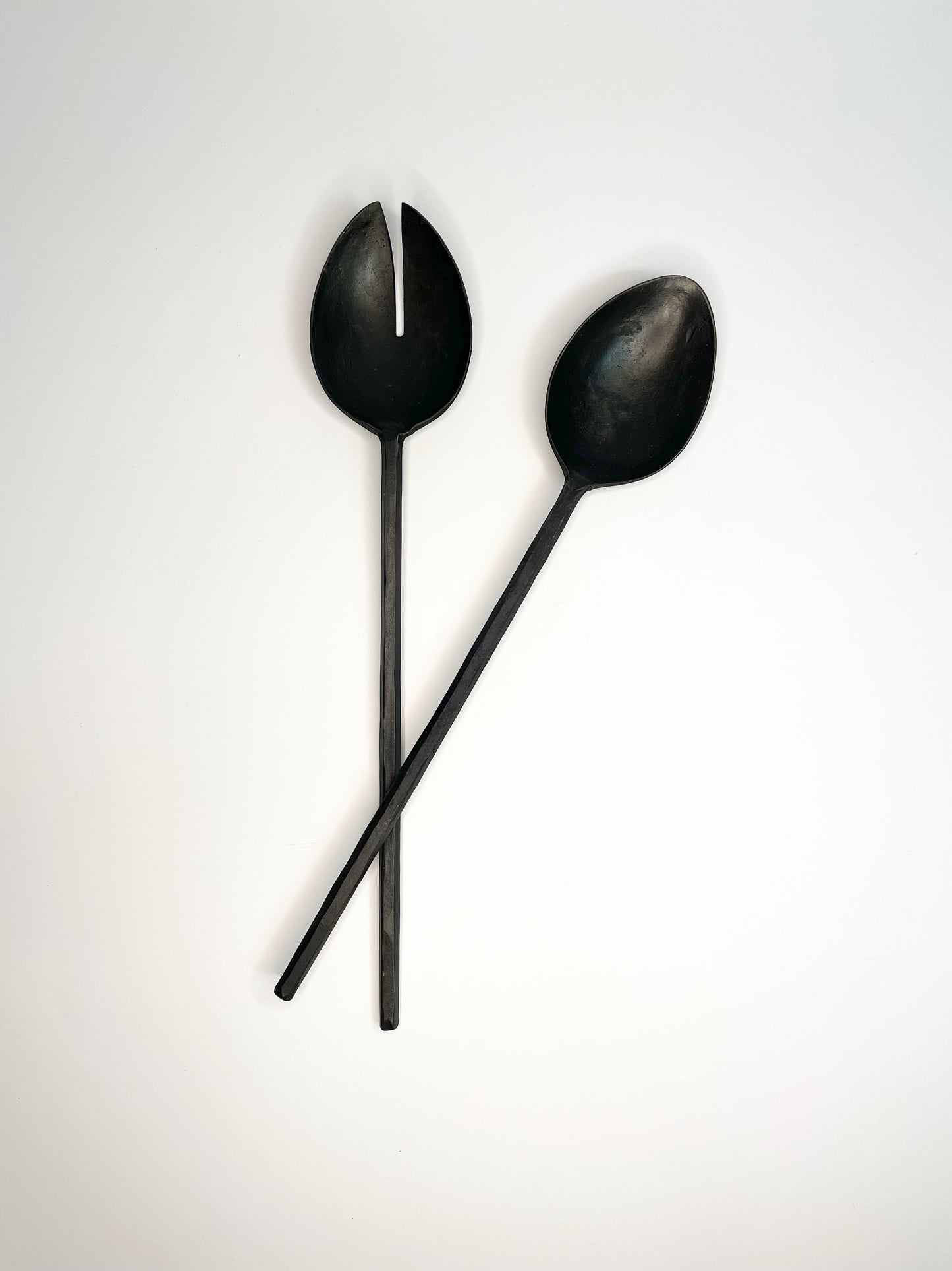 Black Metal Serveware Set