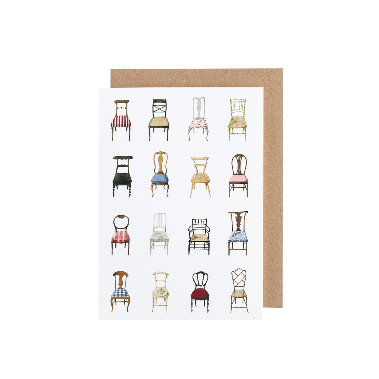 Chairs Greeting Card