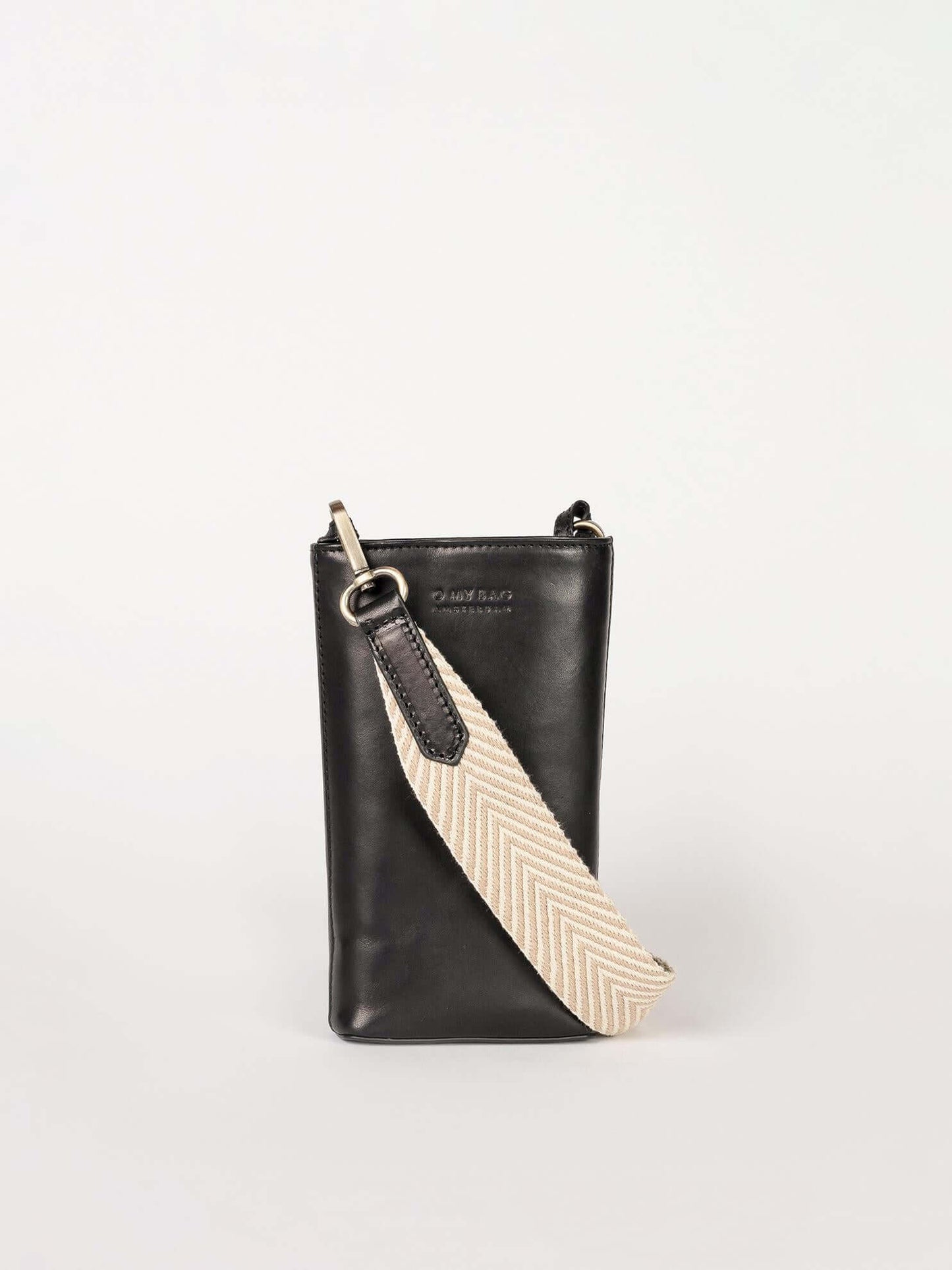 Black Classic Charlie Phone Bag