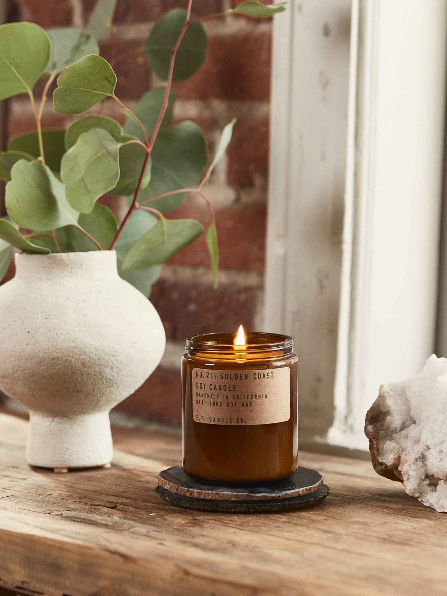 Golden Coast Soy Large Candle