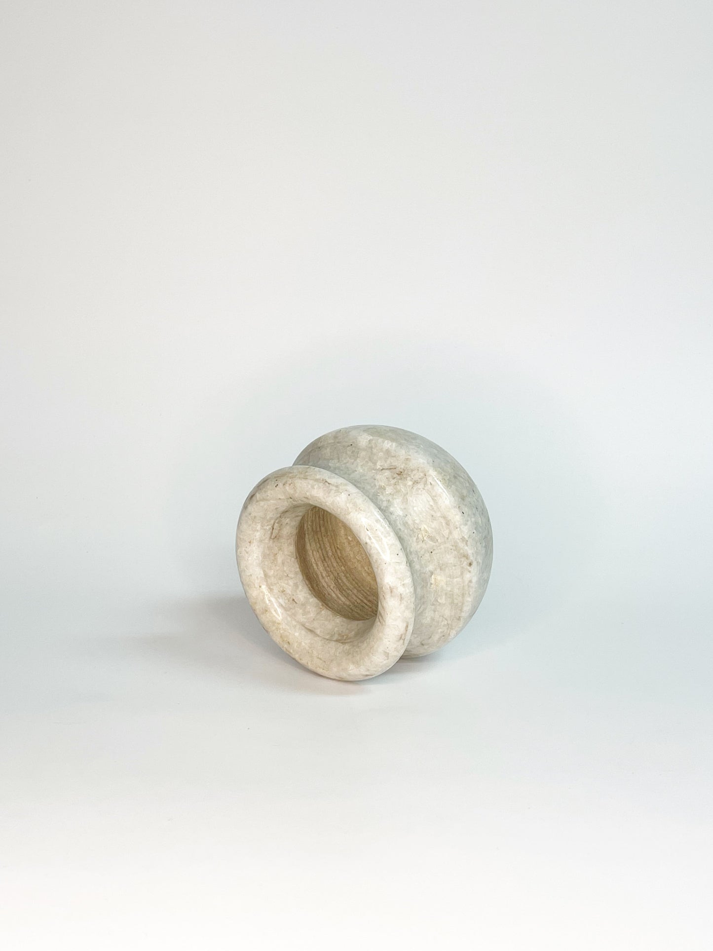 Gray Marble Vessel