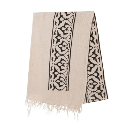 Hand Printed Peshtemal Towel