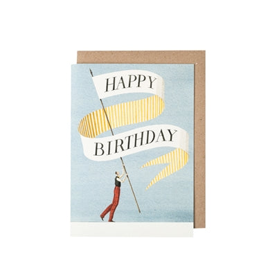 Happy Birthday Gentleman Card