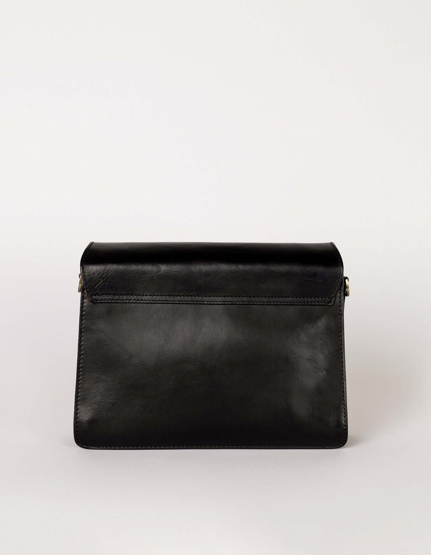 Black Classic Leather Harper Bag