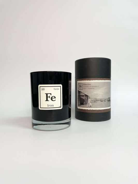 Fer Varon Oud Bois + Papyrus + Bougie Tabac