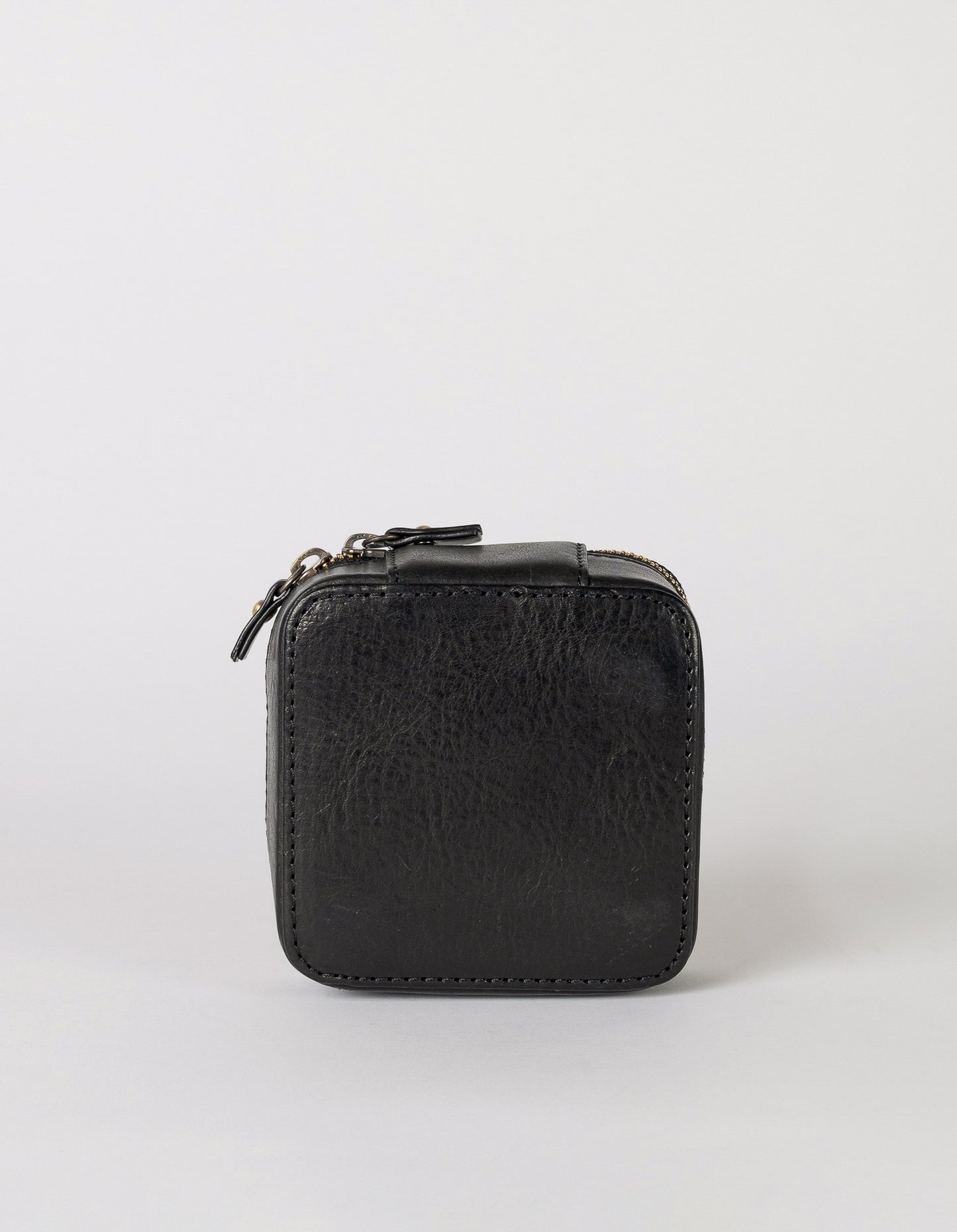 Black Stromboli Leather Jewelry Box