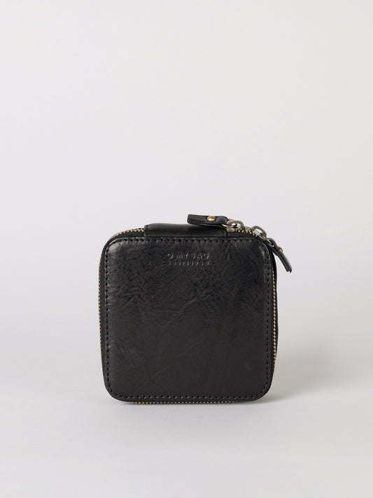 Boîte à bijoux en cuir Stromboli noir
