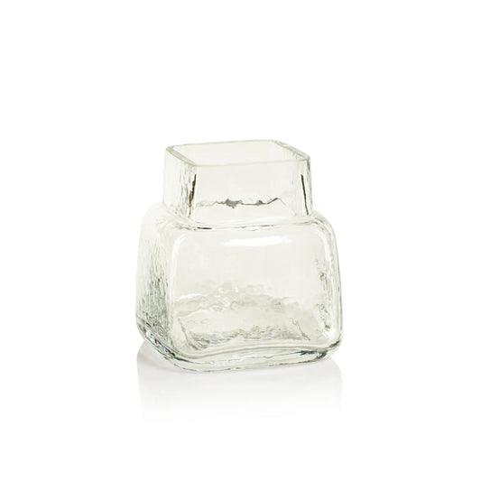 Linea 1 Short Glass Vase