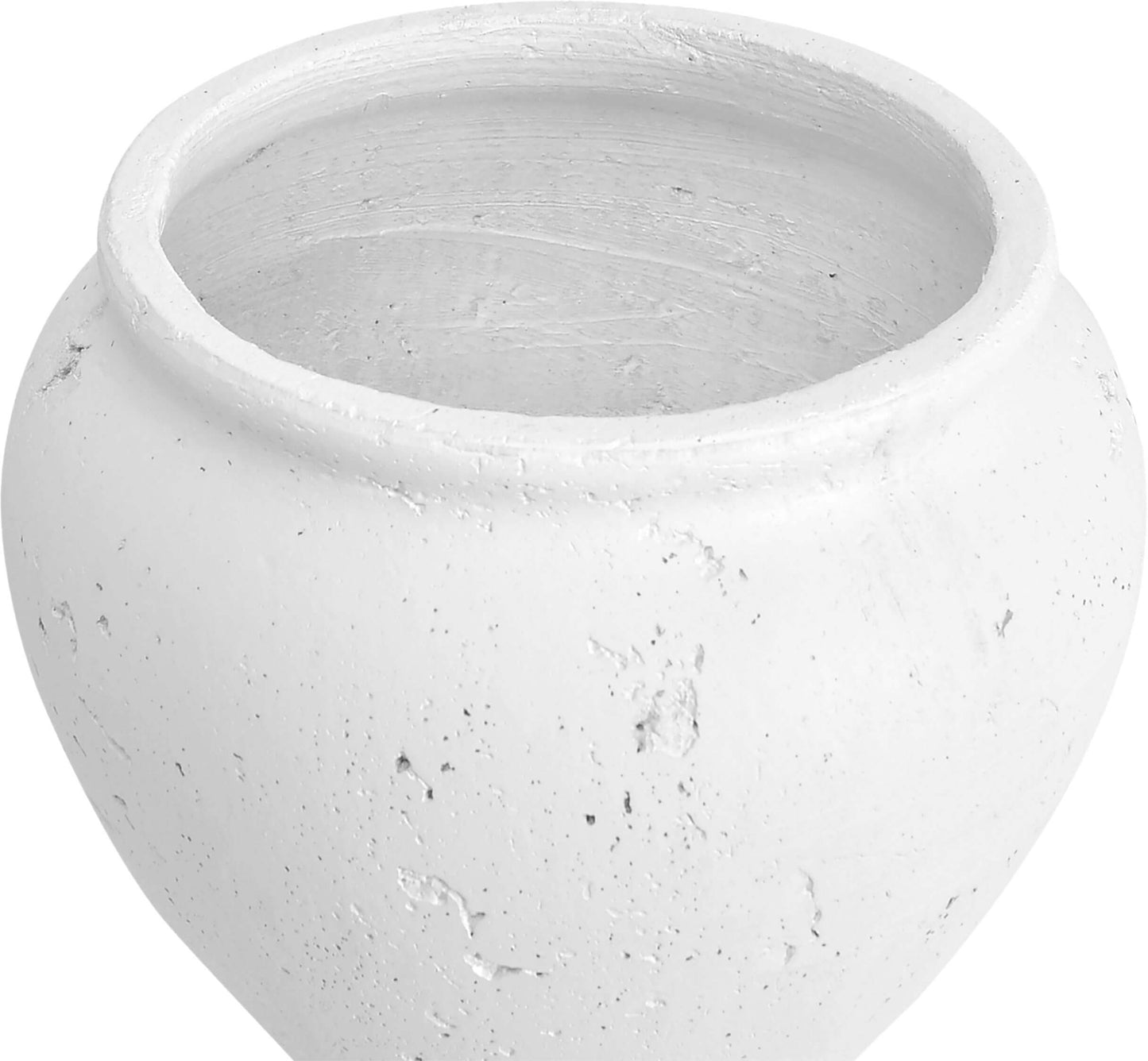 Nisso White Decorative Vessel