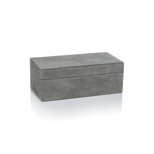 Boîte Lux en Daim 10x5x4