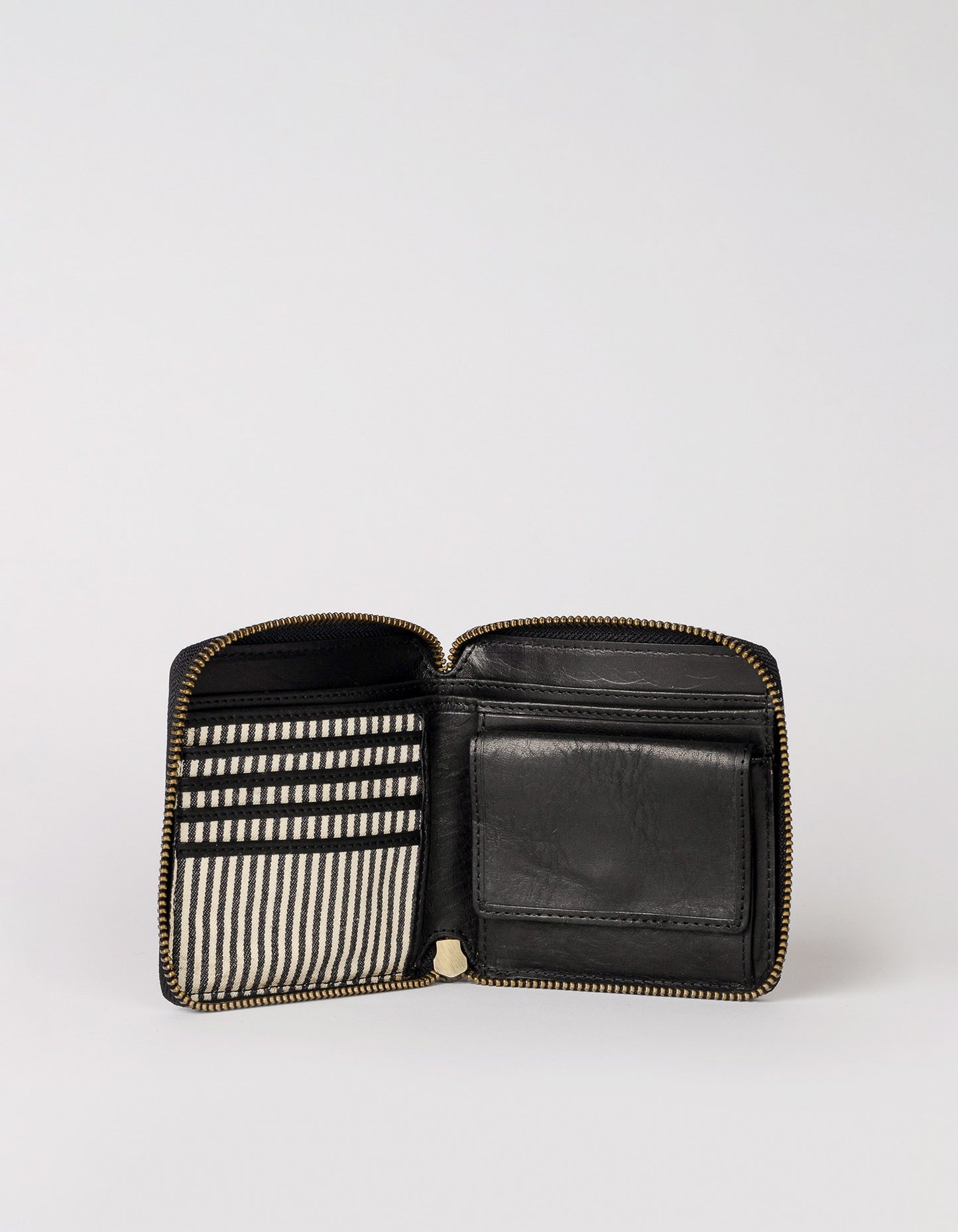 Black Sonny Square Wallet