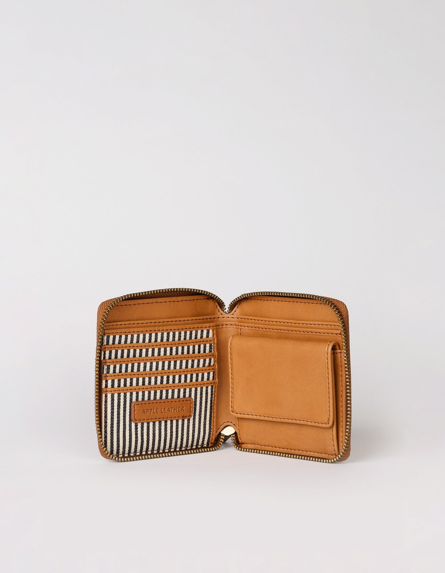 Portefeuille carré Sonny cognac