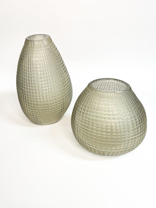 Récipients en verre à pointes