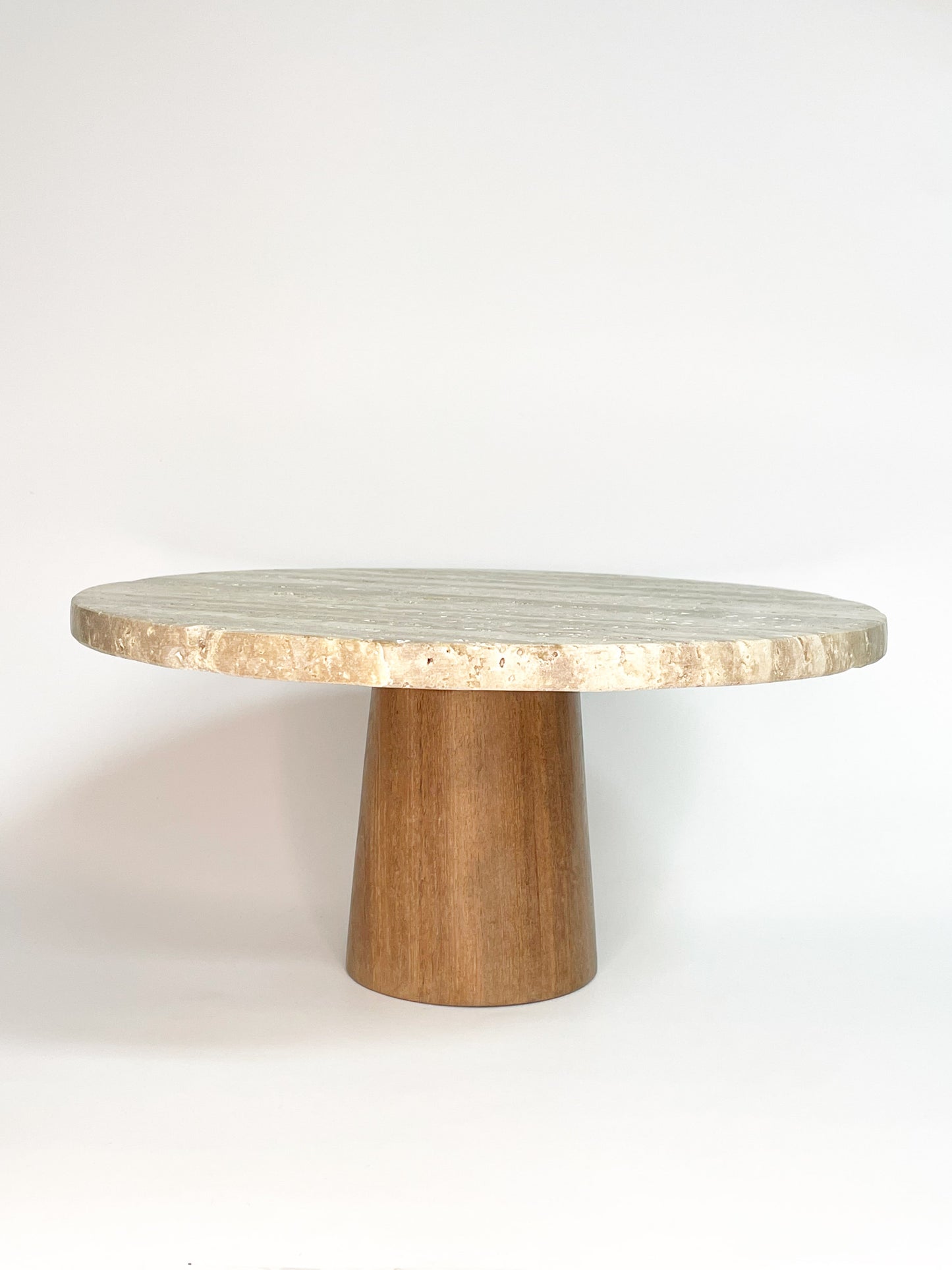 Travertine Cake Stand