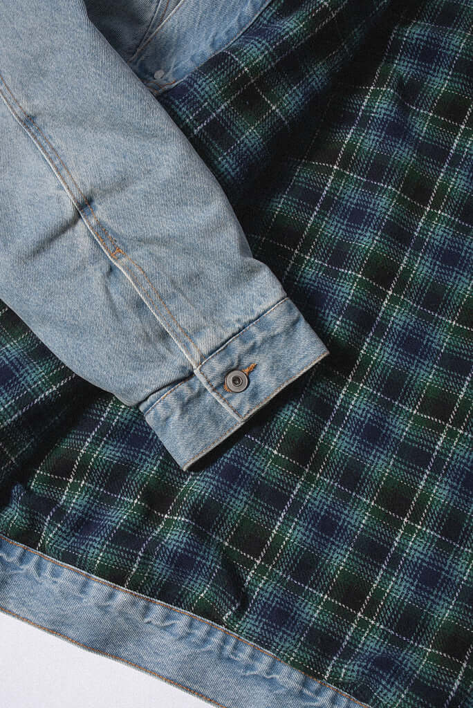 Western Denim Blue Wash Jacket
