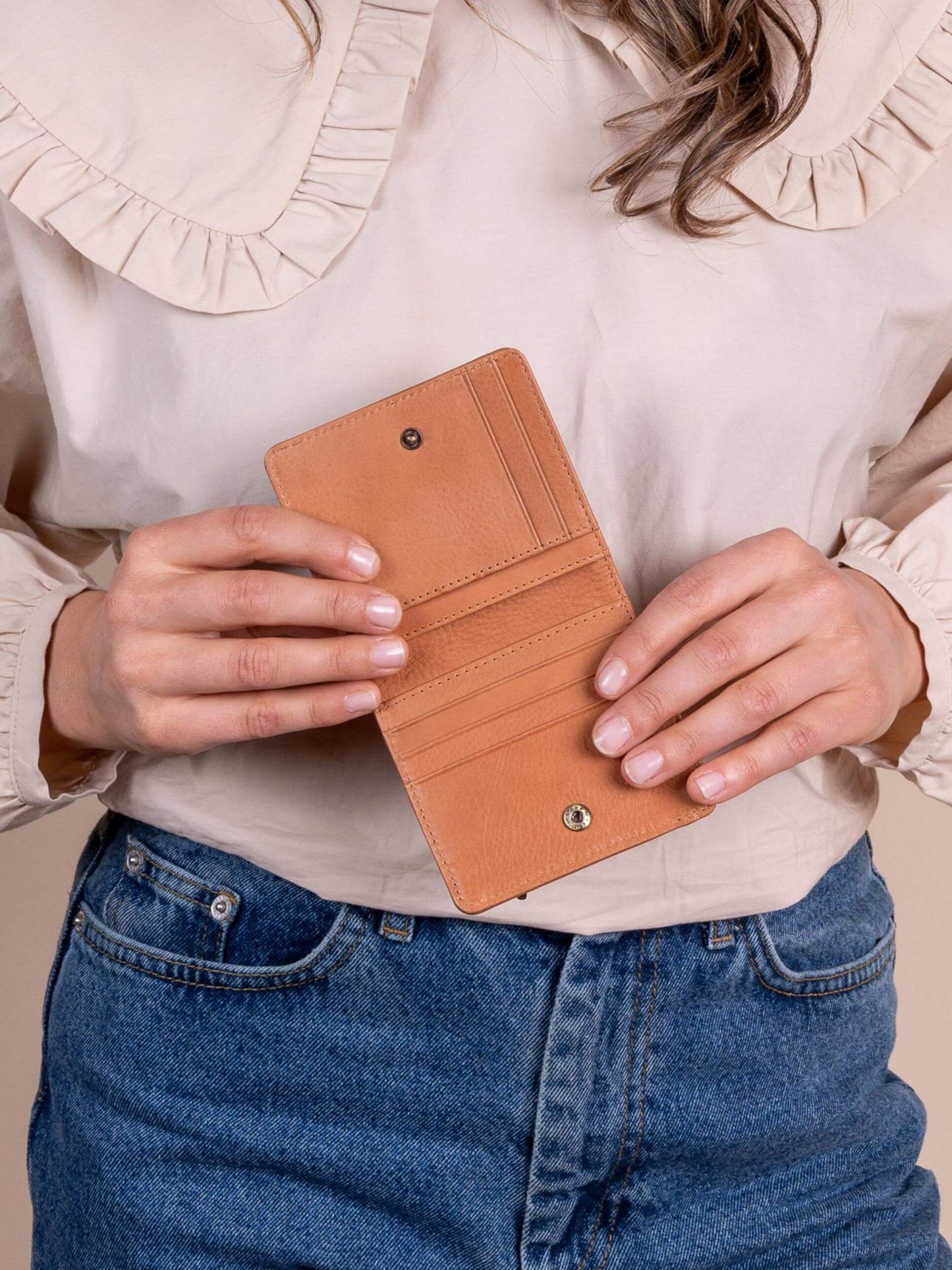 Portefeuille pliable Alex en chêne sauvage