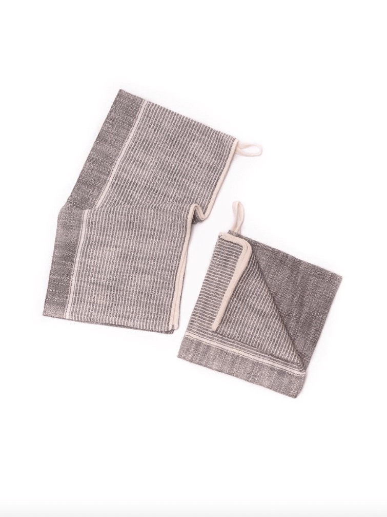 Anthracite hand towels