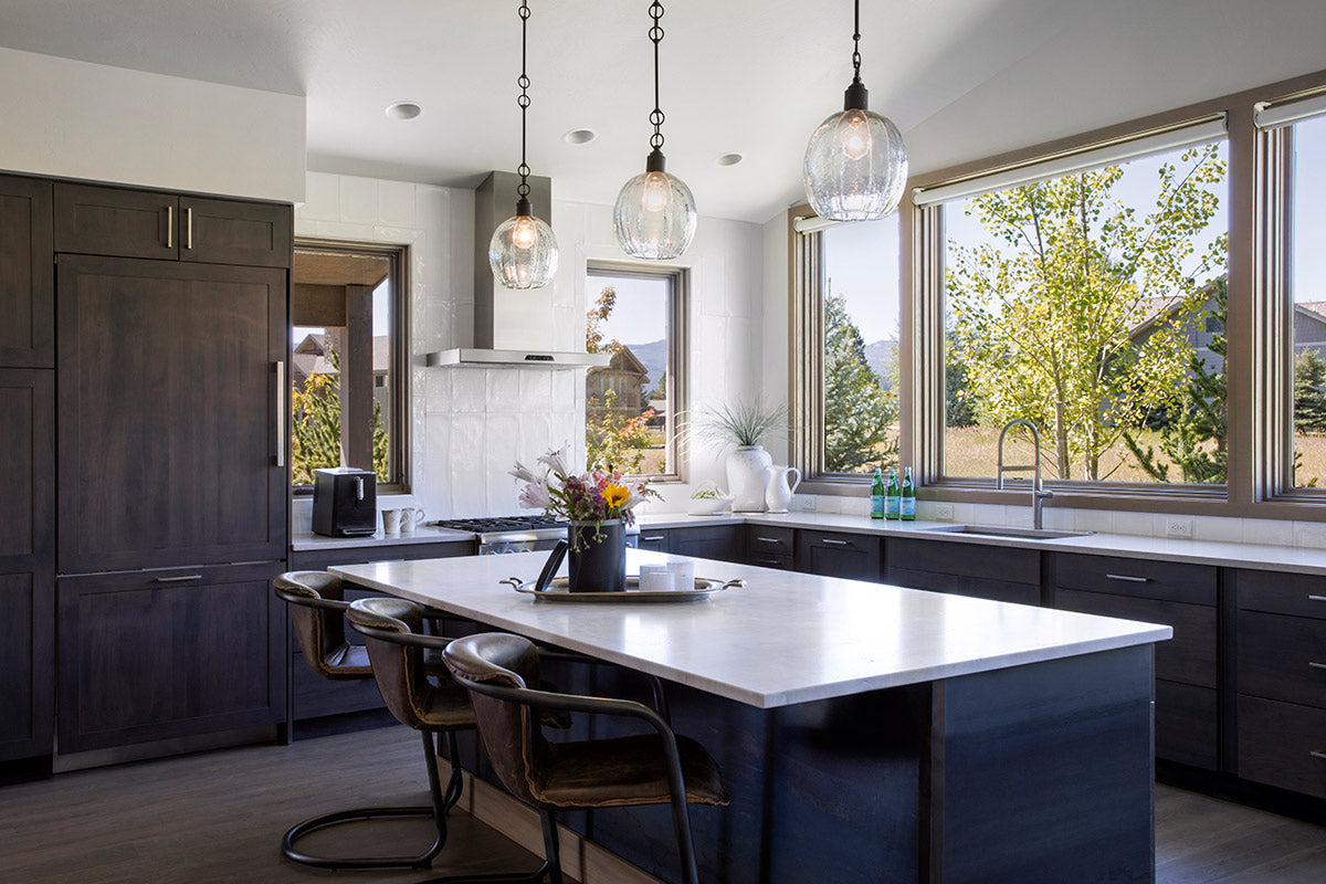 Big Sky meadow kitchen