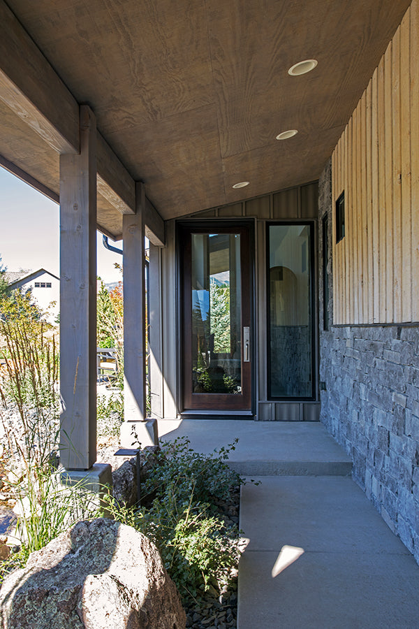 Big Sky Meadow home walkway