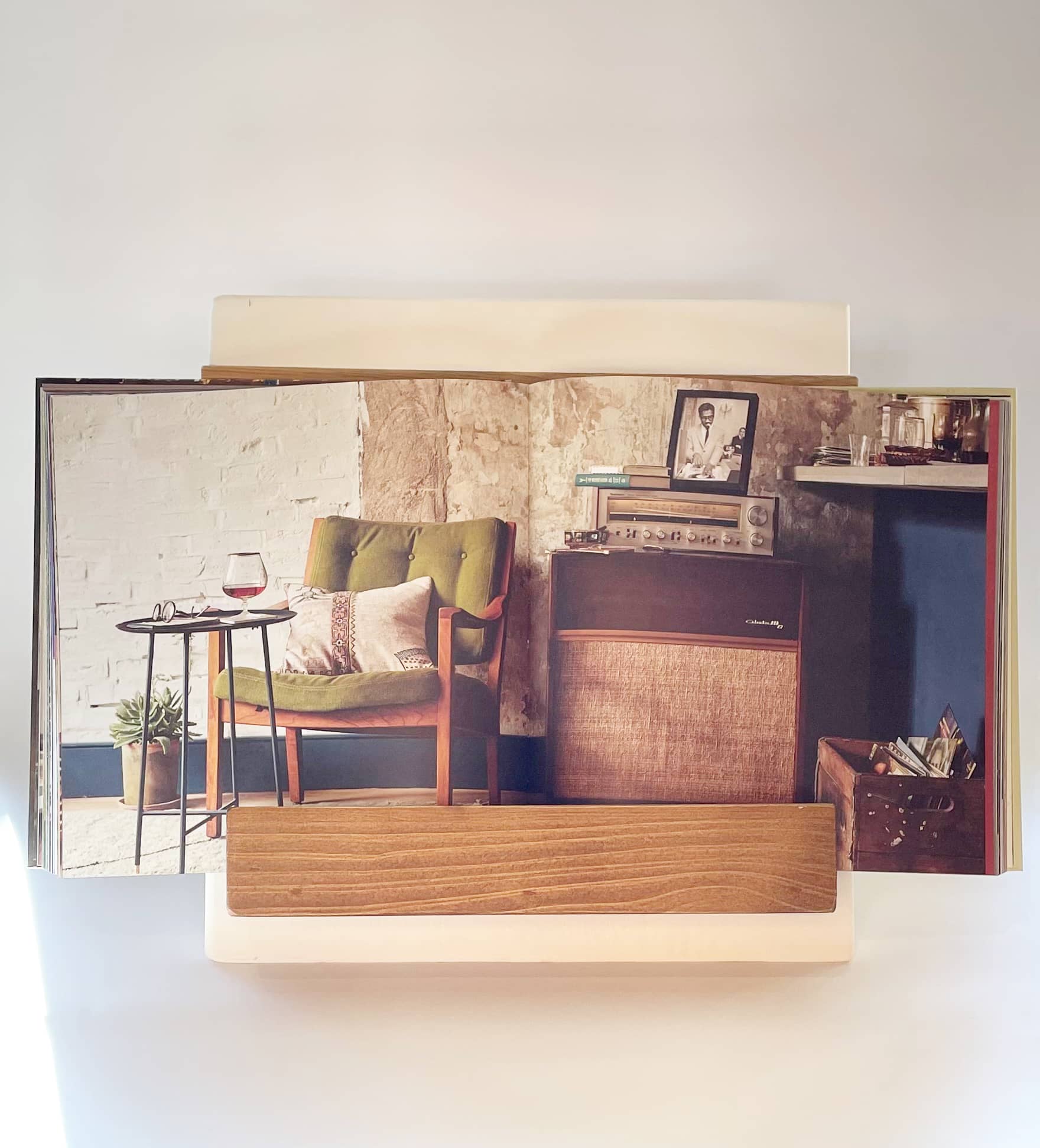Book stand with book