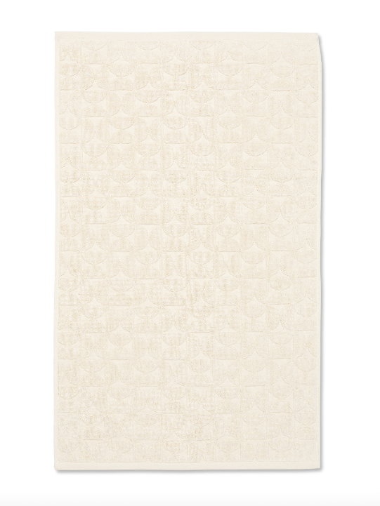 Harper bath mat in coconut color