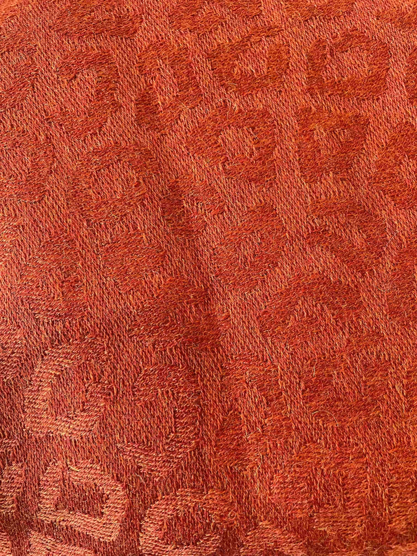 Norma alpaca throw blanket pattern