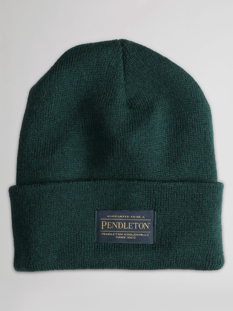 Pendleton beanie in hunter green