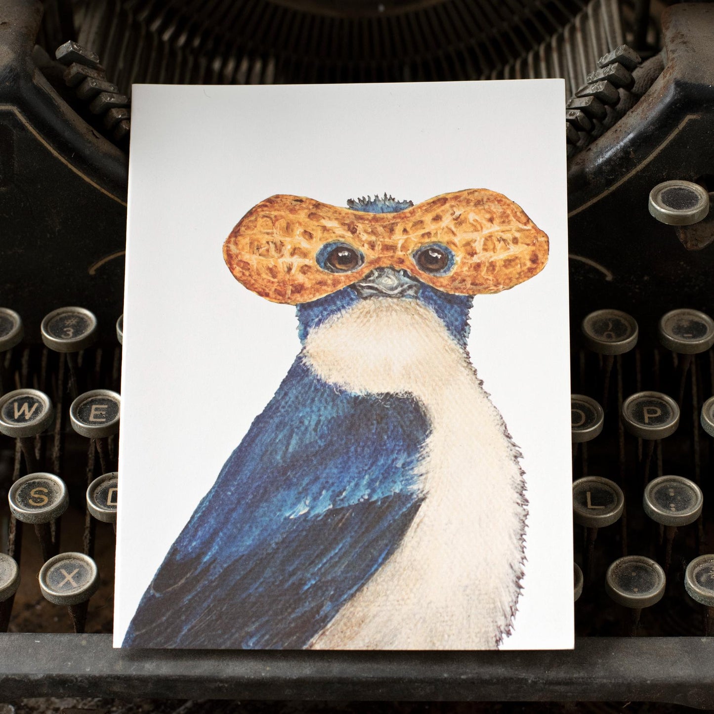 Bird + Peanut Greeting Card