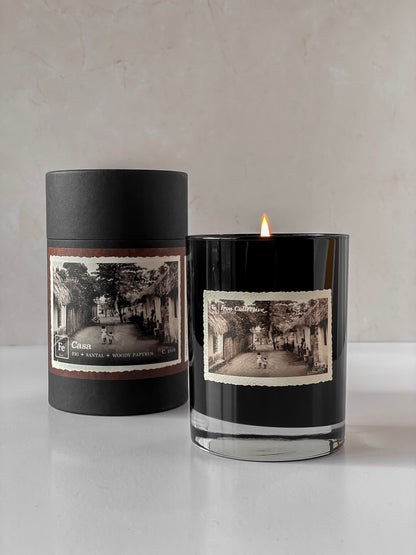 CASA Candle Fig + Santal + Woody Papyrus