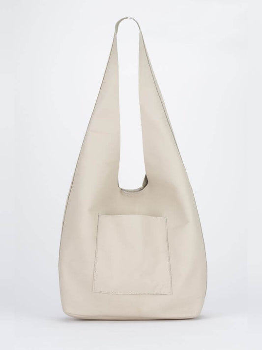 Pauly Bone no stripe hobo bag front view