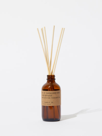 Diffuseur de roseaux en bois de santal et rose