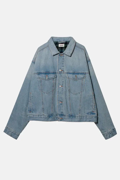 Western Denim Blue Wash Jacket