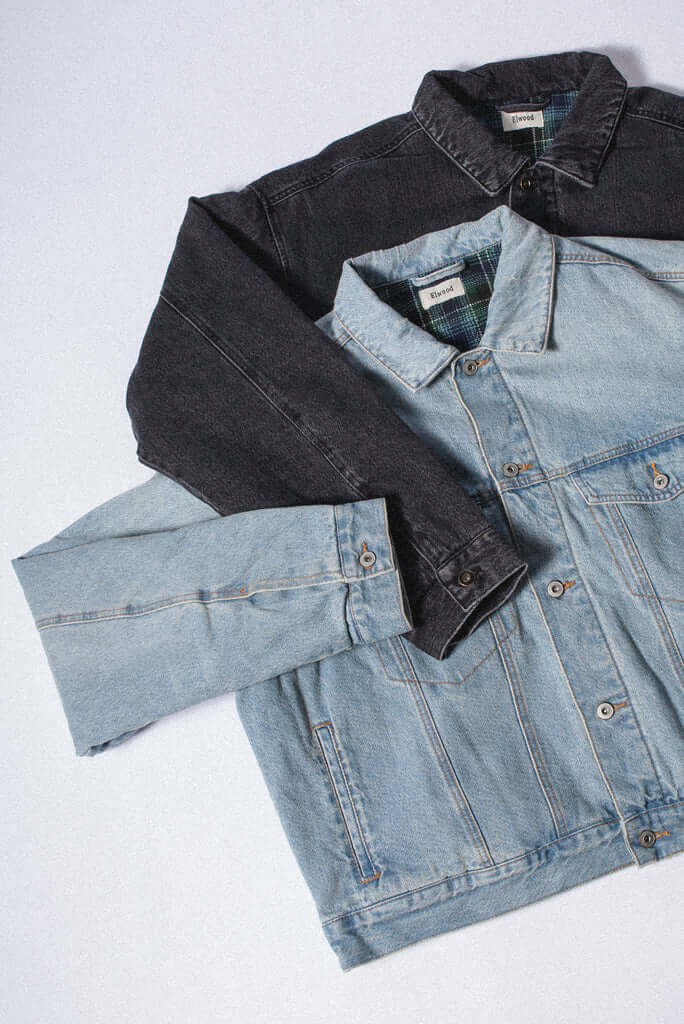 Western Denim Blue Wash Jacket