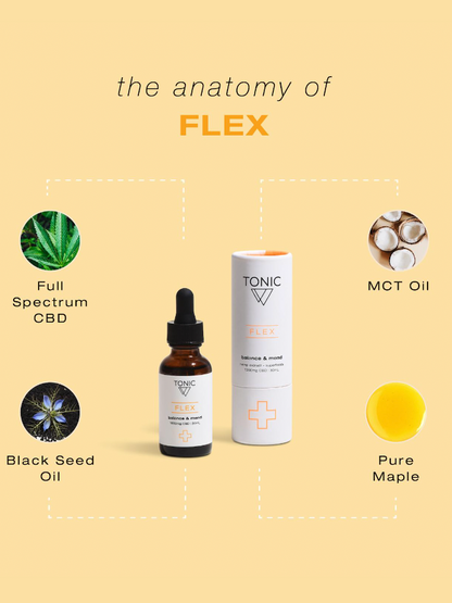 Tonic flex balance and mend oil ingredients