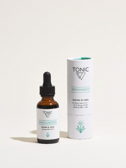 Tonic grounded soothe and relax cbd oil