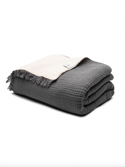 Anthracite colored blanket